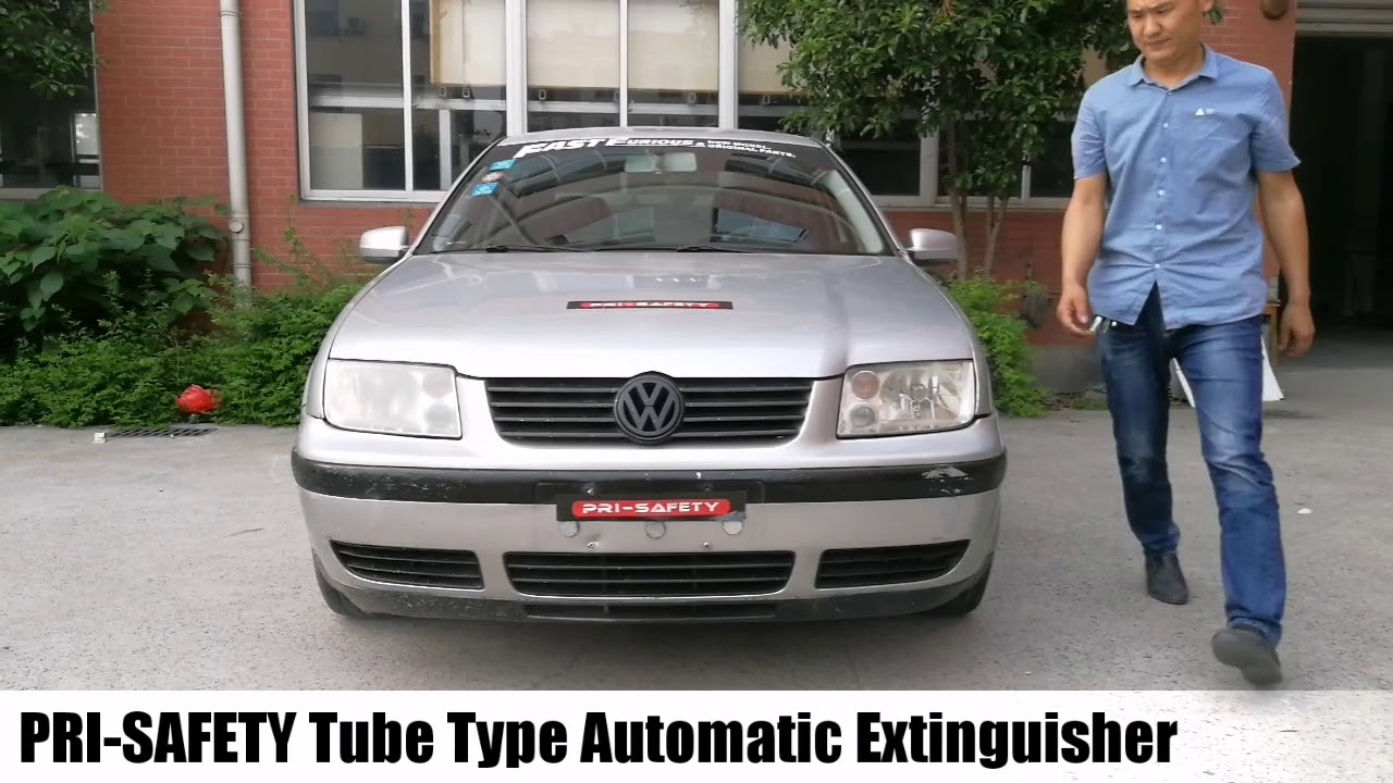 PRI-SAFETY "Tube Type" Automatic Fire Suppression Systems for vehicles