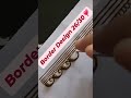 mehndi for beginners | bridal border mehndi design Day-26 😍 #shorts #shortsvideo