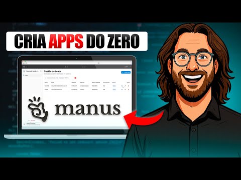 Criei um CRM Completo em 10 Minutos com MANUS AI (Sem Saber Programar)