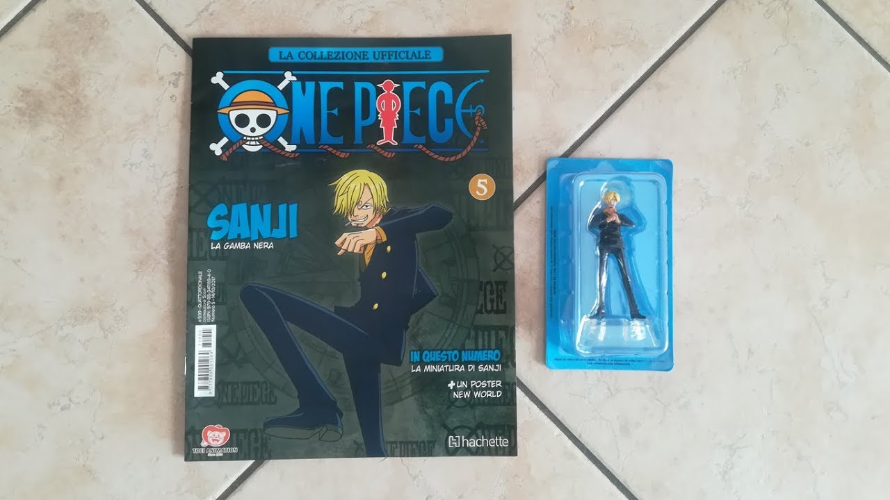 One Piece Hachette Collections n°5 Sanji - NikelPlay - YouTube