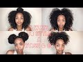 How To: 4 Ways To Style A Wash &amp; GO | Cool Calm Curly |