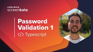 Password Validation 1 - Typescript - Codurance Screenkata