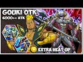 GOUKI ONE TURN KILL !! 6000++ ATK WITH EXTRA HEAT-UP [ Yu-Gi-Oh Duel Links ]