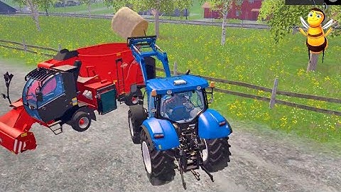 Farming Simulator 15 Tutorial Feeding Cows #12 Gameplay ApunKaGame