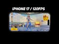 IPHONE 17 HANDCAM IN 2026 🔥/ New 4.3 Update Erangle Gameplay 😍/Smooth+120fps BGMI Gaming test beta