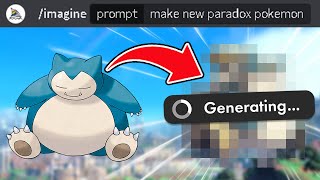 I used AI to Create New DLC PARADOX Pokemon in Scarlet and Violet