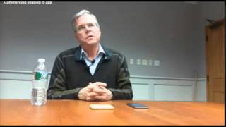 Jeb Bush on income inequality 1/21/16