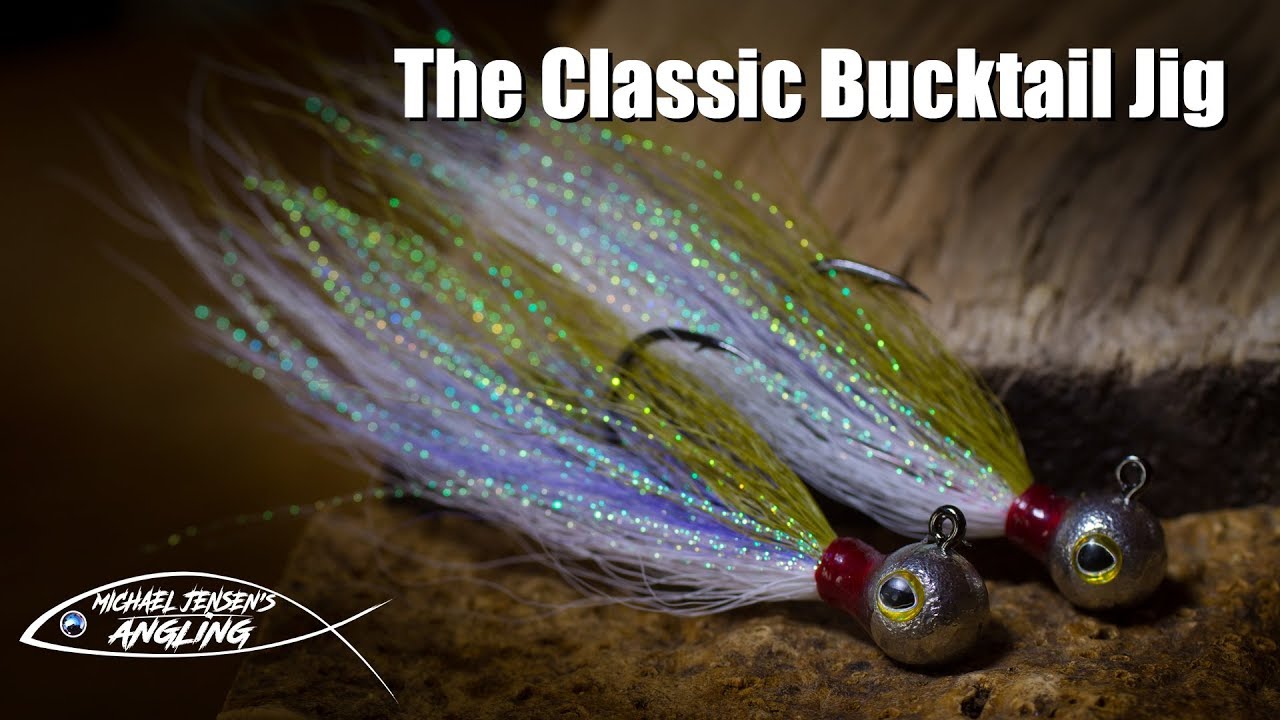 The Classic Bucktail jig - hair jig tying tutorial 