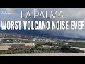 Worst volcano noise ever, before the biggest earthquake (5.1) hits La Palma hours later. 29.10