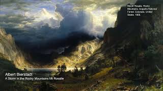 A Storm in the Rocky Mountains Mt Rosalie