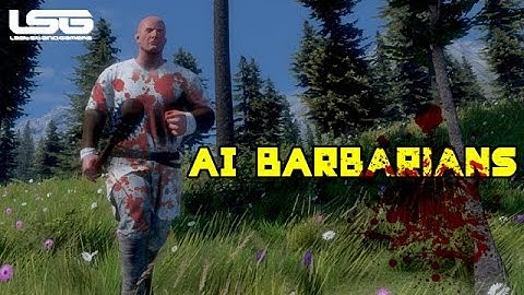 Medieval Engineers - AI Barbarians, Total Nutters