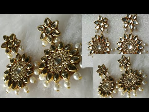 Trendy Earrings by Amarsons Jewels - Jewellery Designs