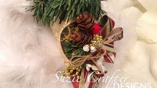 Tussie-Cone Christmas Ornament