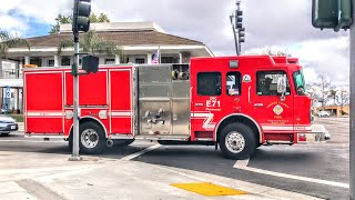 OCFA 71 Engine and Truck