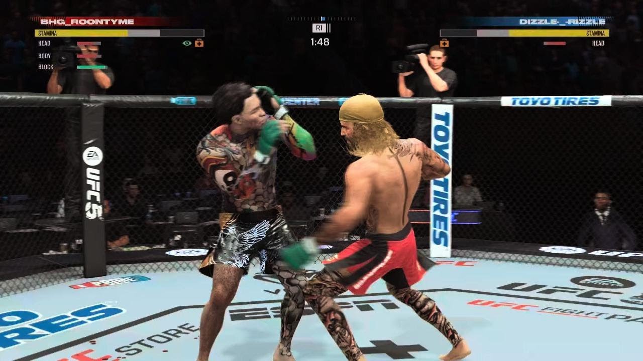 Ufc 5 faceplant ko
