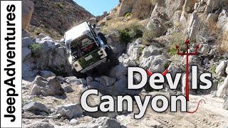 Devils Canyon  San Diego's Difficult OffRoad Trail