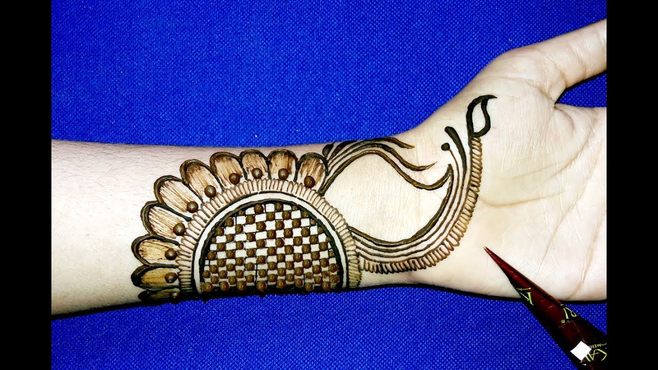 New Full hand shaded Arabic Mehndi designs ||Simple /Easy mehendi ...