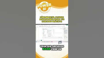 📂 En Power BI puedes importar datos de Excel en segundos