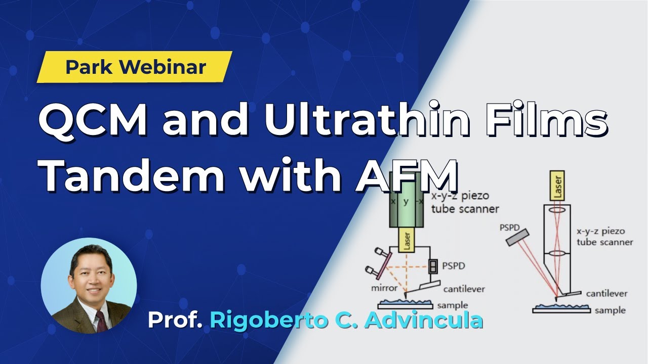 QCM and Ultrathin Films Tandem with AFM | Park Webinar series