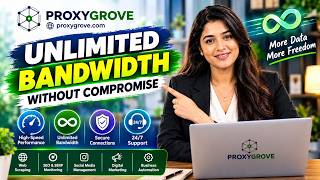 Unlimited Bandwidth Proxies | Fast & Reliable Proxy Service | ProxyGrove