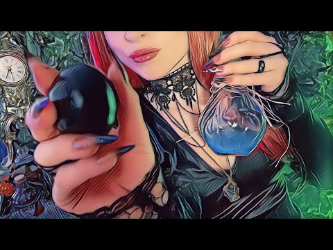 ASMR Brewing a Dream Potion with Witch Peaches