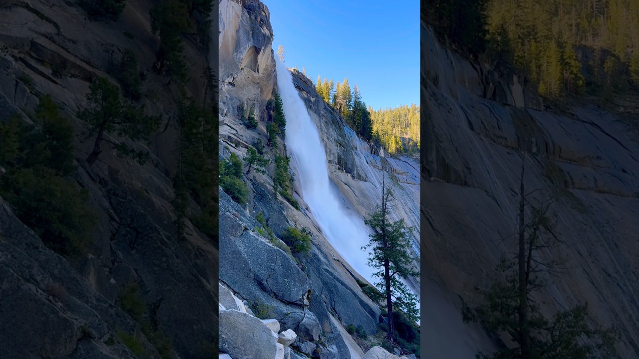 Stunning Nevada Falls Views on John Muir Trail 