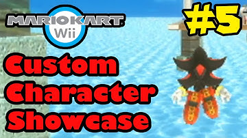 Mario Kart Wii: Custom Character Showcase! #5 (On Foot Edition!)