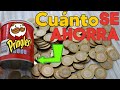 RETO de los 10 PESOS en bote de PRINGLES #FantasticAzulahorros