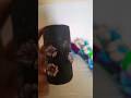 to make a beautiful DIY flower  vase using a empty tin can  this eco _friendly#flower vas #wast mat