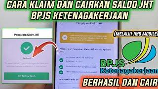 CARA KLAIM JHT LEWAT JMO MOBILE 