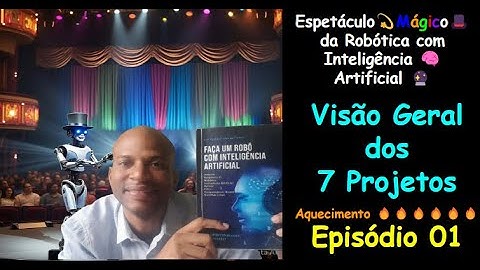 Episódio 01 - Visão Geral dos 7 Projetos - Espetáculo Mágico na IoT, IA e Robótica