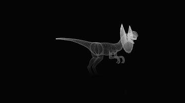 Importing Dinosaur OBJ into Adobe After Effects with Trapcode Form