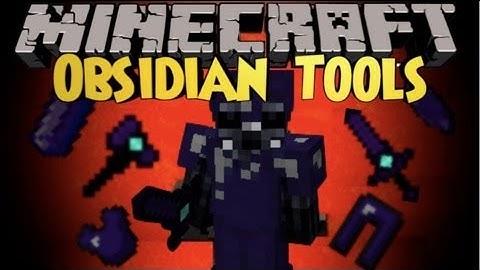 Minecraft obsidian tools and armor 1.6.4