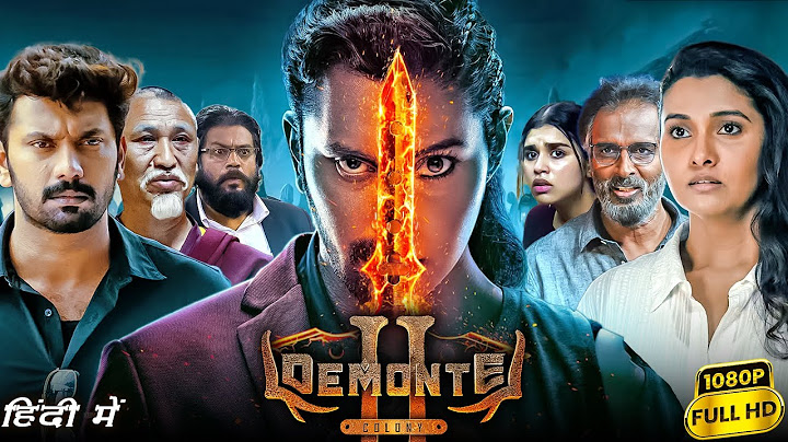 Demonte Colony 2 Full Movie Hindi Dubbed | Arulnithi, Priya Bhavani Shankar |1080p HD Facts & Review