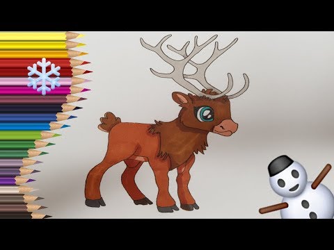 Video: Cum Să Desenezi Un Ren