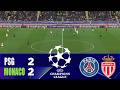 PSG Vs MONACO 2 2 2026 Champions League Match Highlights PSG Vs MONACO 2 2 2026 Champions League Match Highlights