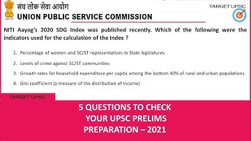 4th June 2021 Mock Questions for UPSC Prelims | Useful for all Competitive Exams