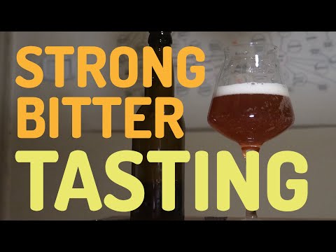 Strong bitter - un assaggio e varie correzioni da fare