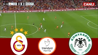 GALATASARAY KONYASPOR MAÇI CANLI İZLE