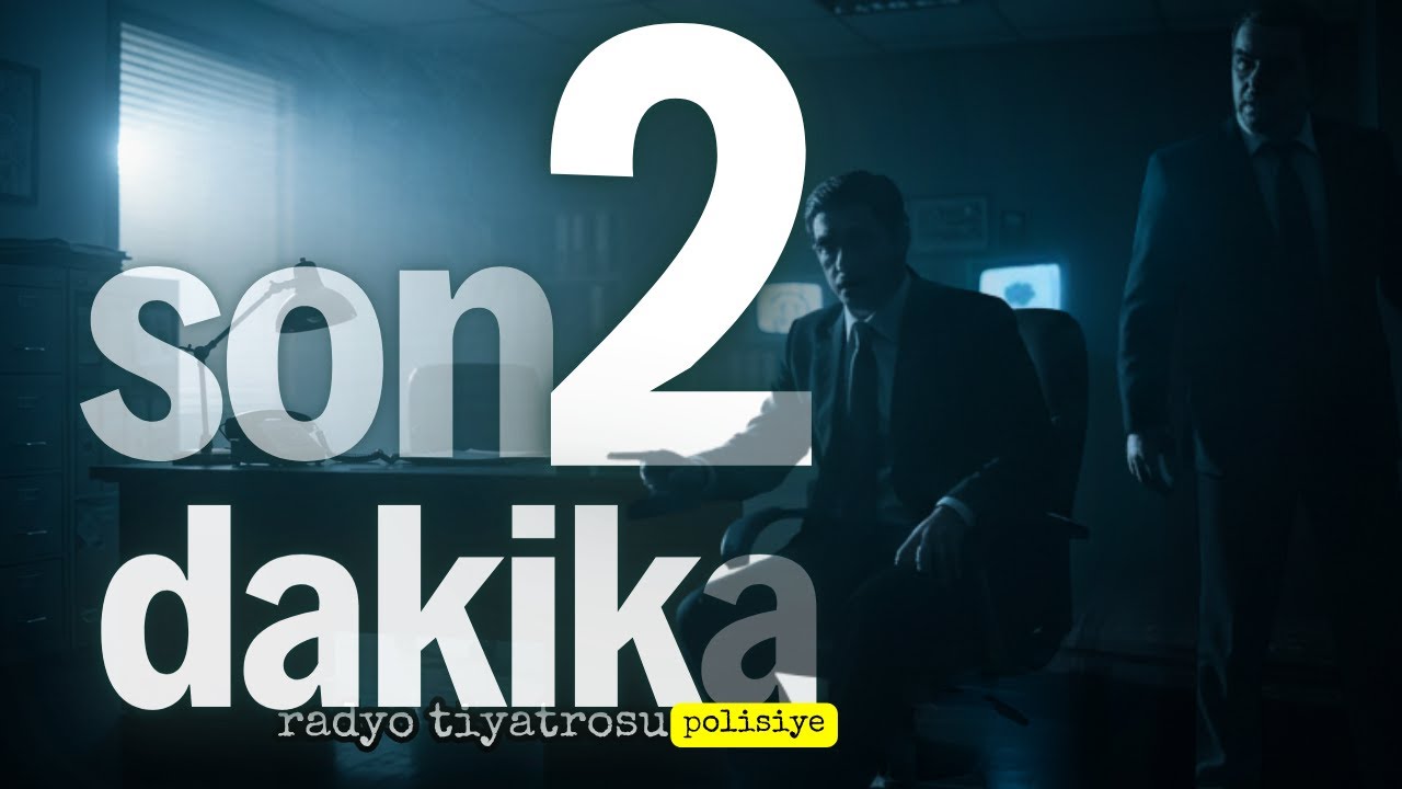 SON 2 DAKİKA — Polisiye Radyo Tiyatrosu | Gerilim Dolu Bir Cinayet Hikayesi 