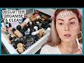 DECLUTTERING MY MAKEUP COLLECTION! ♻️ foundations & concealers!