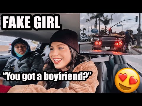 FAKE GIRL Picks Up Guys In A GTR COMPILATION