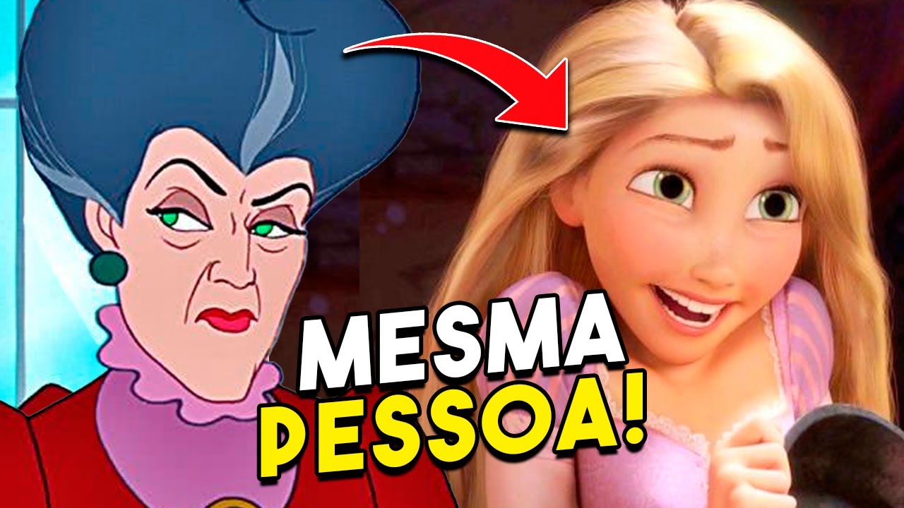 RAPUNZEL É A MADRASTA MÁ DE CINDERELA (não é teoria e nem fanfic) - YouTube