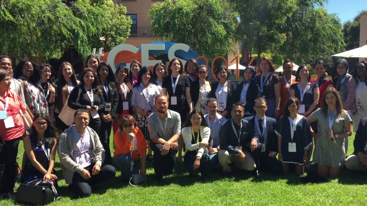 GES 2016 Assistant Secretary of State Evan Ryan with ECA Exchange Alumni