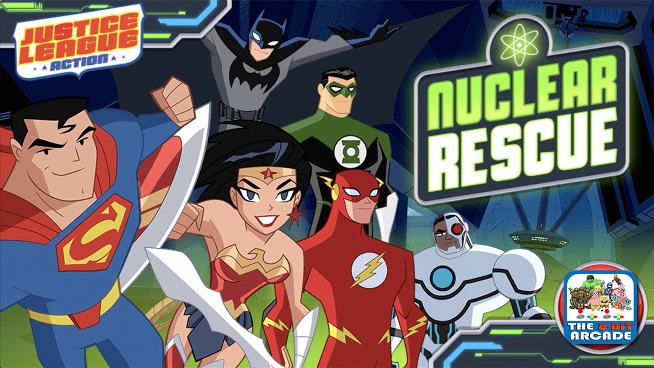 Justice League Action: Nuclear Rescue - Shut Down the Nuclear Reactors (Cartoon Network Games)