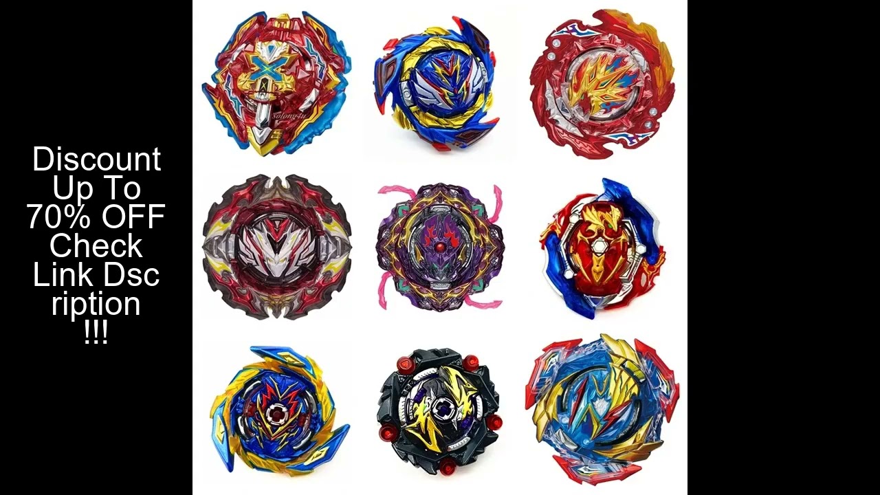 Flame-solong4u DB/BU Series Spinning Tops Toys Gift for Children