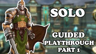 DDO Solo Guided Playthrough Level 1-5 ~ Fighter