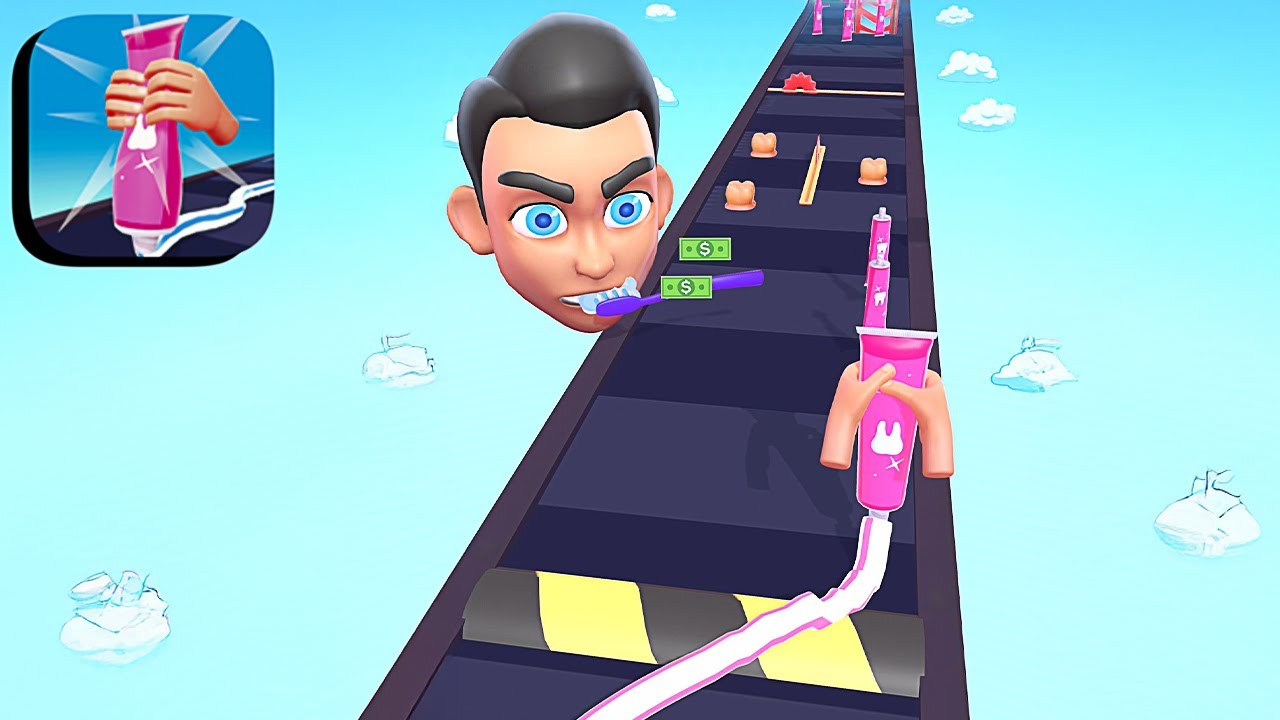 Running Toothpaste Toothpaste Run | Android & iOS Gameplay Levels 69–73 - YouTube