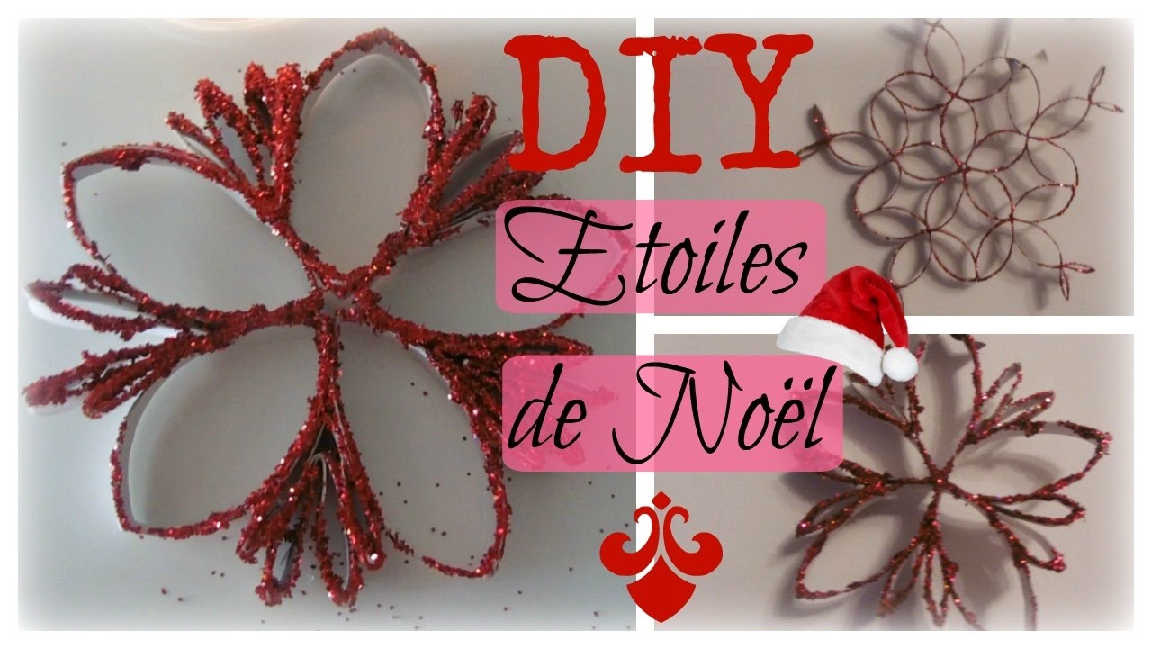 Tuto Noël rouleau de papier toilette - Décor de Noël à zéro euro ! 0€ 