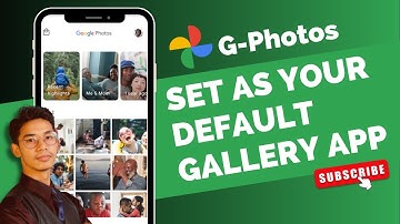 How To Set Google Photos As Default Gallery !